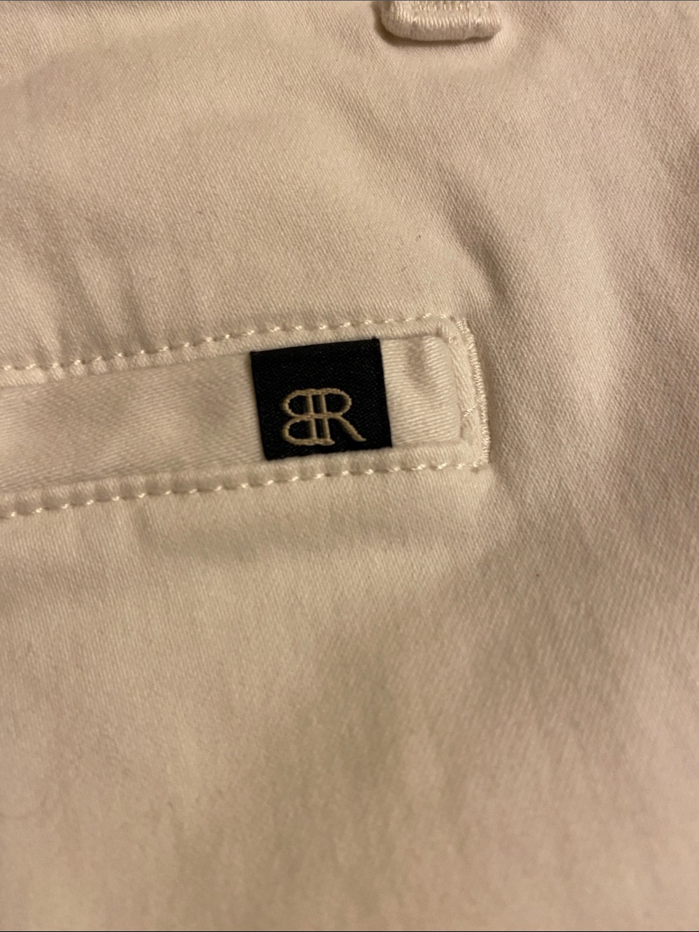 Banana Republic White Cotton Bermuda Shorts - Picture 5 of 8